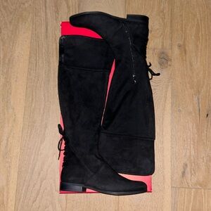 Over the thigh Black boots